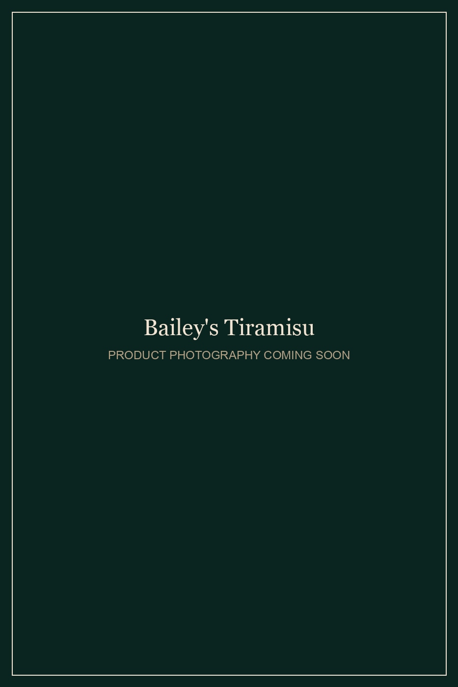 Bailey's Tiramisu