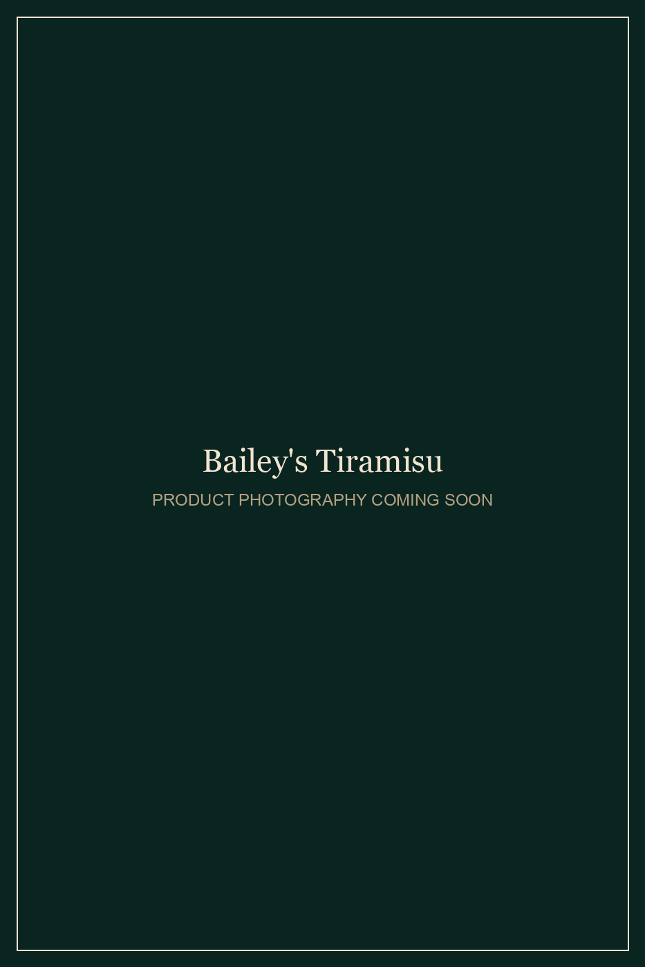 Bailey's Tiramisu — view 1